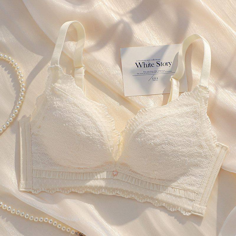 大胸显小内衣女薄款无钢圈小胸聚拢收副乳防下垂调整型夏季文胸罩,女士内衣/男士内衣/家居服,文胸,淘宝优惠券,粉丝福利购,淘宝优惠卷