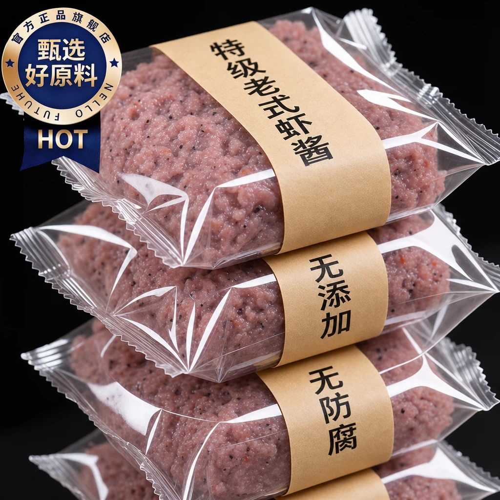 山东虾酱正宗特级无添加官方旗舰店青岛虾怪酱纯肉鲜猛虾酱咸头籽