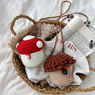 儿童包包可爱女童宝宝针织毛线包网红洋气小女孩外出配饰斜挎包