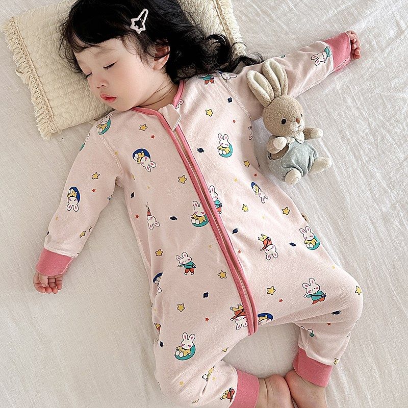 宝宝睡袋春秋纯棉儿童连体睡衣男女童无骨分腿婴儿防踢被四季通用,婴童用品,睡袋/防踢被,淘宝优惠券,粉丝福利购,淘宝优惠卷