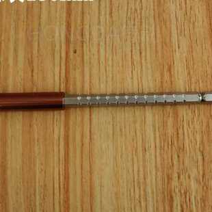 4套 鹏工6.3批头接杆带磁电动螺丝刀批加长接杆延长杆风批夹头1