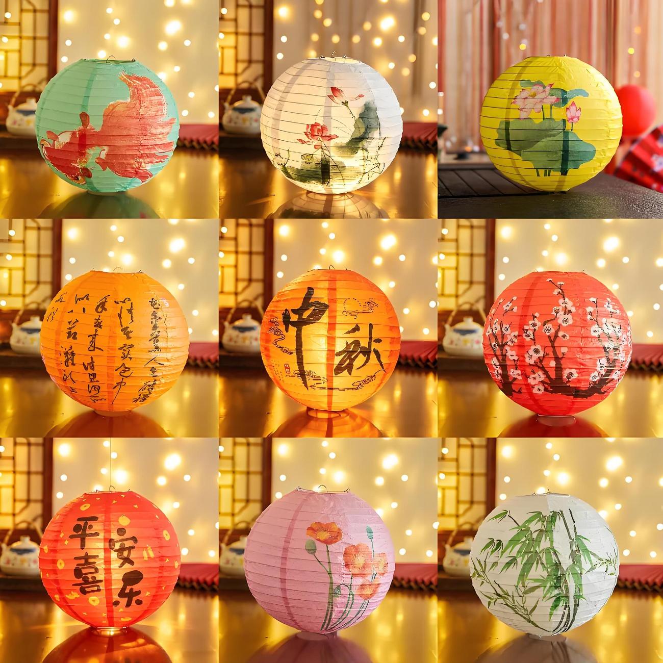 中秋节福字国古风传统国庆装挂饰