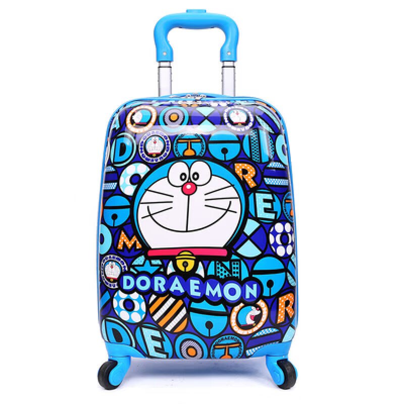 缔造千金儿童行李箱男童拉杆箱卡A通18登机箱男女小学生万向轮旅