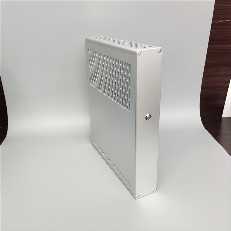 S35 ITX机箱,4升便携迷你小主机,竖式放置支持双风扇显卡