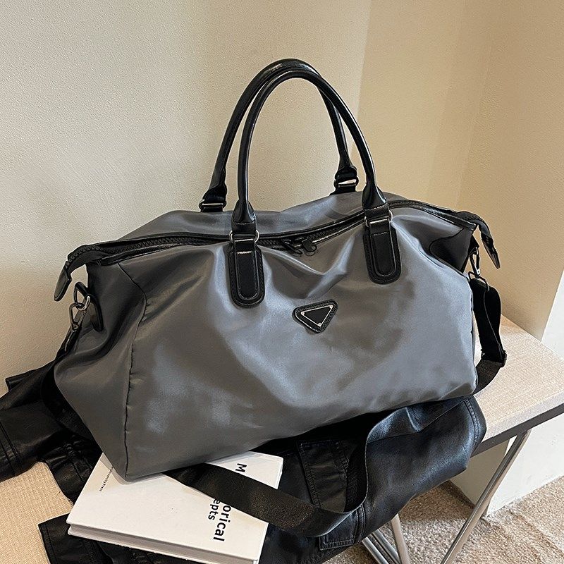 短途旅行包男款大容量手提包旅行轻便健身包女高级感外出行旅行袋