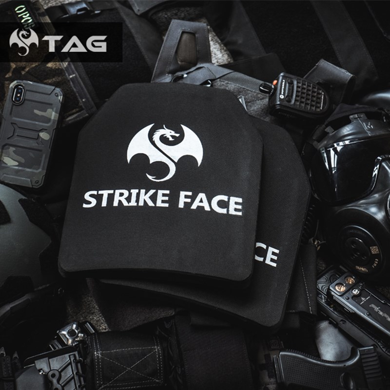 TAG塔格军研 复合陶瓷防弹插板 NIJ III/IV级 战术背心防弹板