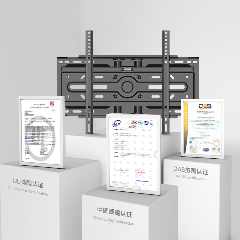 雷鸟专用电视机挂架伸缩旋转壁挂支架55 65 75 85 98寸折叠挂墙架