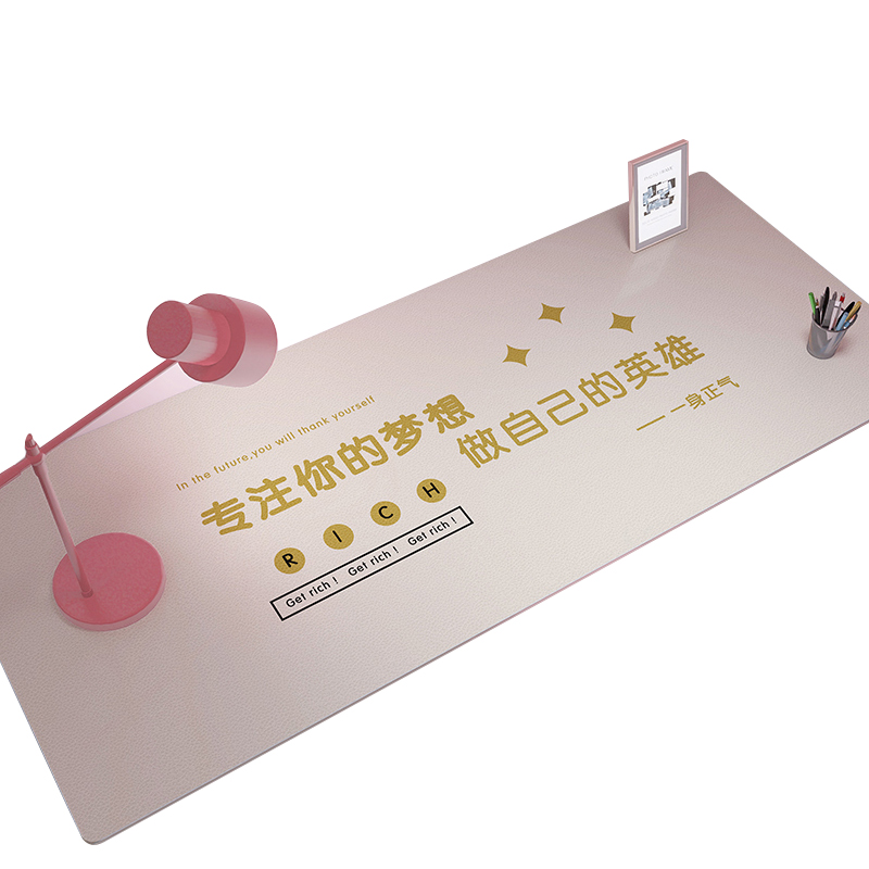 玉桂狗桌垫书桌学生写字台x儿z童学习桌专用课桌电脑桌垫库洛米