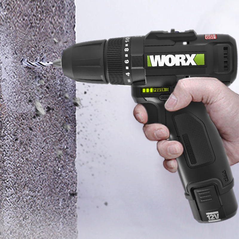 威克士电钻WE211无刷冲击钻多功能充电式家用电动螺丝刀电动工具