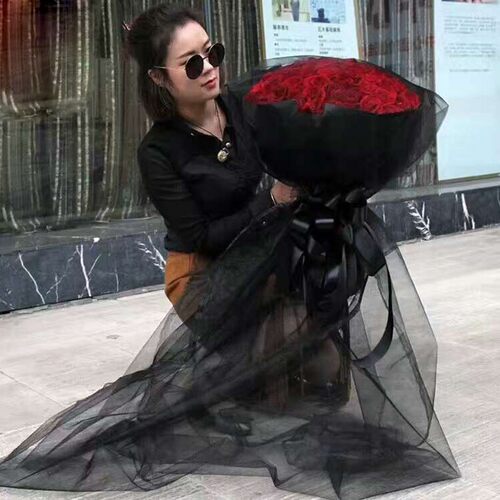 50码婚礼纱幔结婚纱缦婚庆纱缦婚礼拱门纱婚房装R饰纱水晶纱楼梯