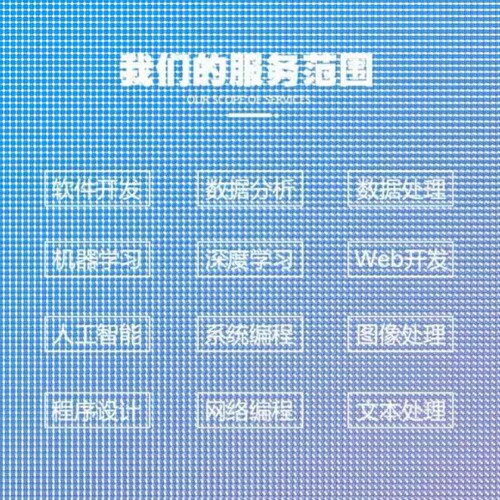 python代编程深度学习算法神经网络代做自然语言处理机器视觉接单
