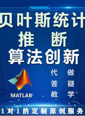 贝叶斯统计推断算法创新复现MCMC代码matlab代编指导答疑教学