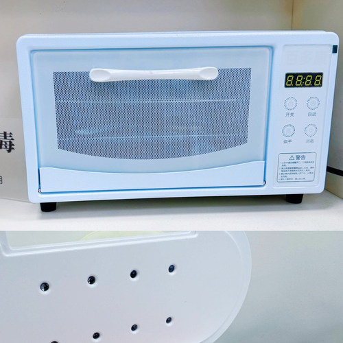 杀菌箱牙模修脚工具生活用品迷你消毒柜纹身工具奶瓶uv白色消毒柜