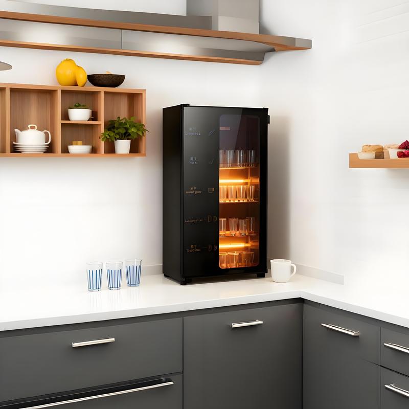 杀菌柜杯具玻璃杯茶杯专用消毒柜家用收纳盒茶杯消毒柜嵌入式