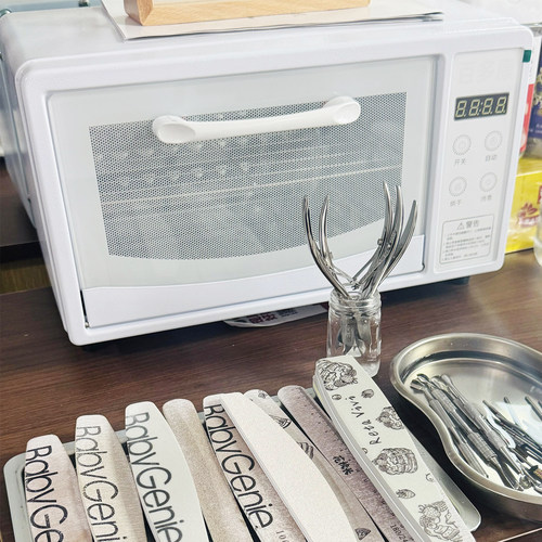 定时机器快剪工具桌面玩具白色消毒柜书籍仪器医疗绘本小消毒柜