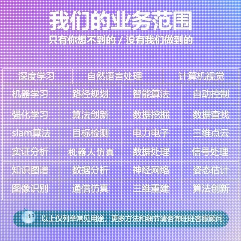 python代编程序深度学习cv算法代码调试接单强化学习图像处理创新