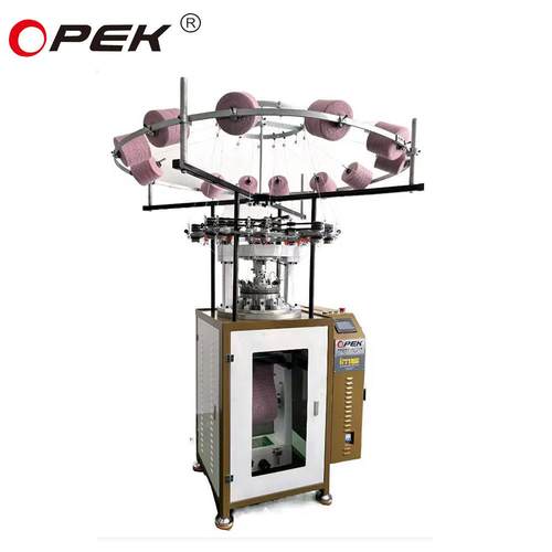 2025年新款罗拉系统高速罗纹帽子机玉米针鱼鳞针织帽子机欧意