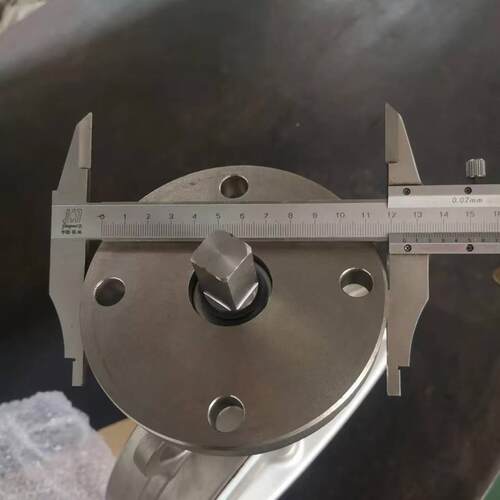 裸轴04不锈钢3明志佳通蝶四氟密封蝶阀D071F阀-10P对夹阀大门口径
