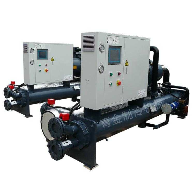 隧道空调水冷式螺杆冷水机QX-210WS盾构机隧道施工冷却水机新品