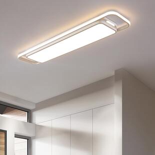长条走廊走道灯玄关灯 2025新款轻奢网红爆款门厅灯长方形吸顶灯