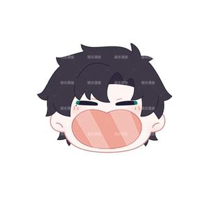 光与夜之恋萧逸大嘴巴痛包原创毛绒玩偶公仔收纳双肩包斜挎包周边