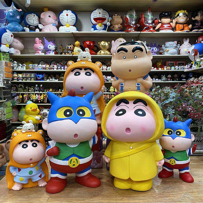 卡通小新储蓄罐儿童存钱罐可爱特大号储存罐防摔家居摆件创意礼物