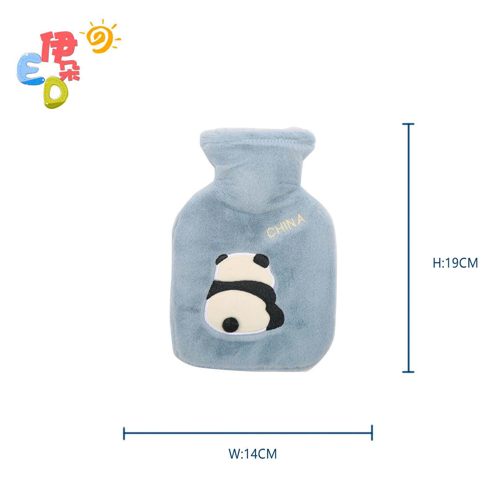 透明PVC注水小号迷你热水袋冲水灌水暖手宝暖水袋送可插手布套