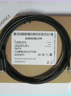 兼容GE CPE305 IC693CPU35X系列PLC编程电缆 下载线IC693CBL316