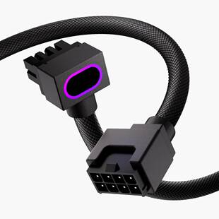 侧输出计算机电源延长线Cpu8Pin延长线Aijs单线连接延长线