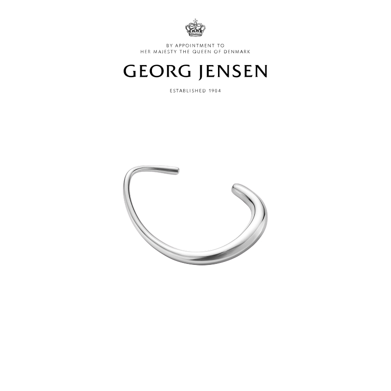 Georg Jensen乔治杰生OFFSPRING 拥抱系列 银手镯 433C