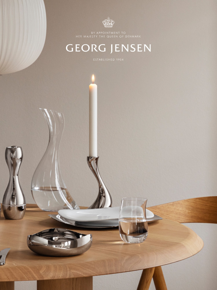 Georg Jensen Cobra Fruit Plate Hollow Nordic Design - Product image 3