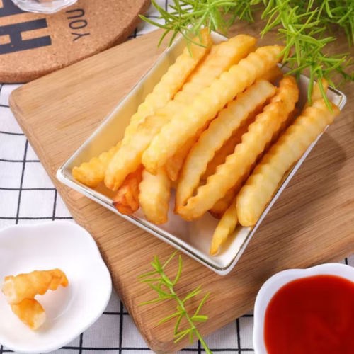 乐麦斯薯条半成品冷冻粗薯空气炸锅食材油炸类小吃零食商用家用