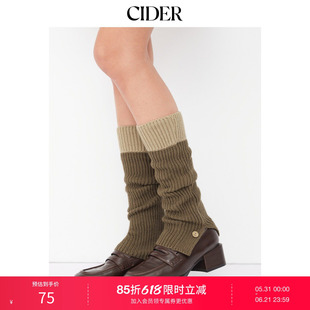 CIDER2026春季新品TWO-TONE BUTTON LEG WARMERS114819795