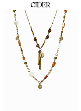 CIDER2026春季新品双层水钻项链114978310