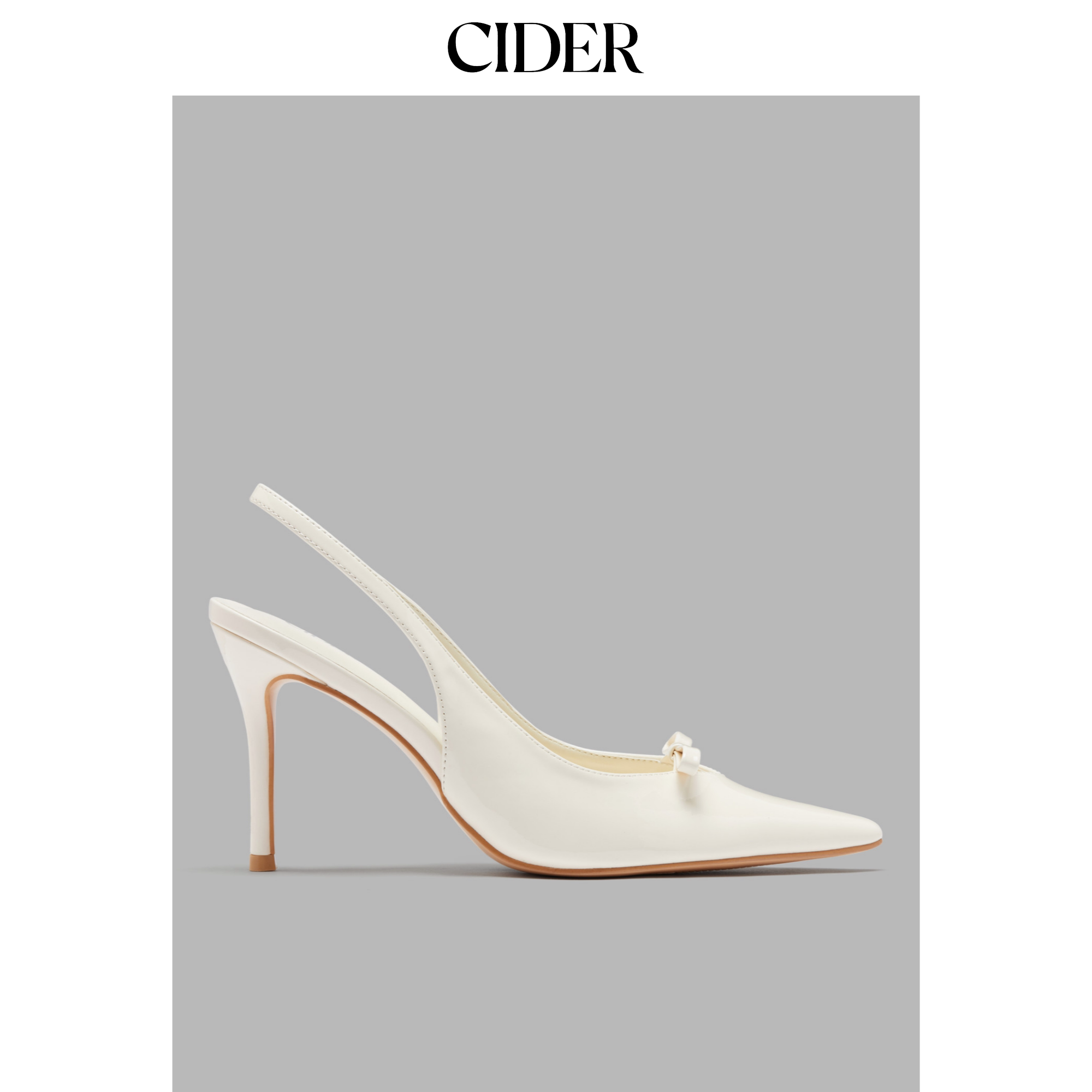 【明星同款】CIDER仿皮革尖跟高跟鞋102439673图片