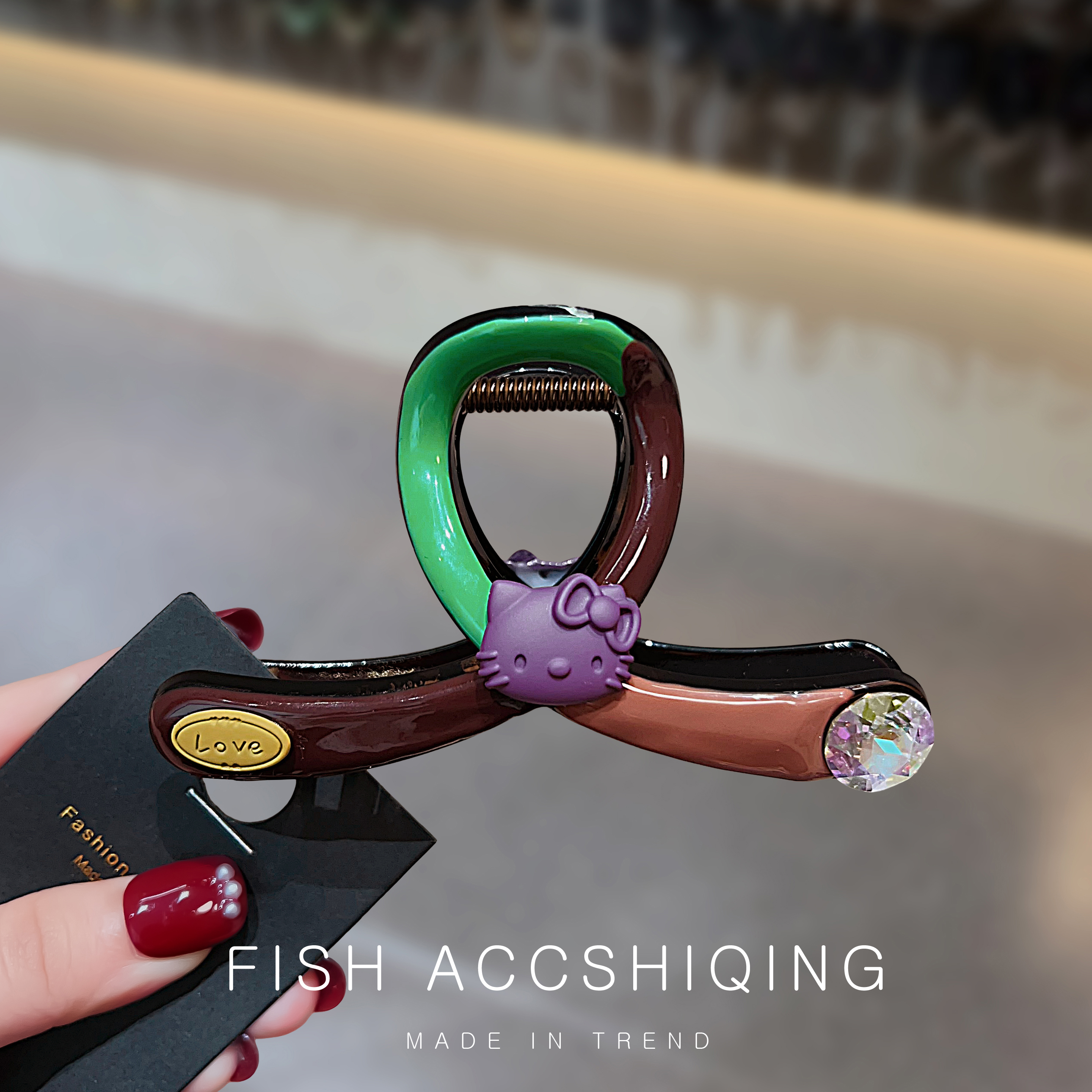 抓夹高级感气质百搭发夹发饰头饰