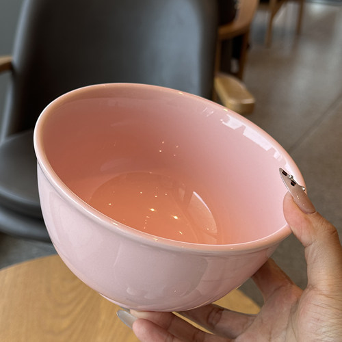 Tuxton德士敦马卡龙粉陶瓷面碗