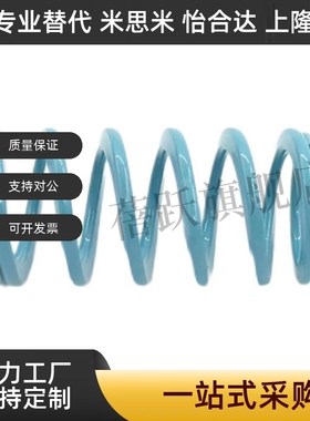 浅蓝色矩形弹簧SWU10.5 SWU12.5 SWU14.5 SWU17 SWU21SWU26