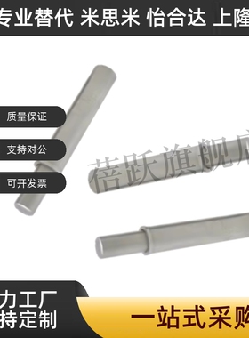 不锈钢轻载平头小径弹簧柱塞MPFL1.5/2/3/4/5-1.5/3/4/6/8/9/12