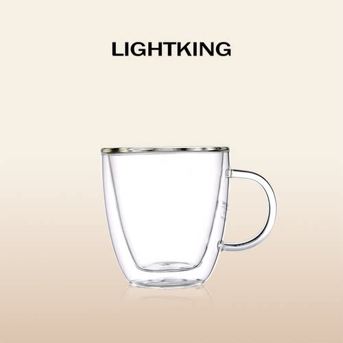 双层隔热防烫水杯家用泡茶杯