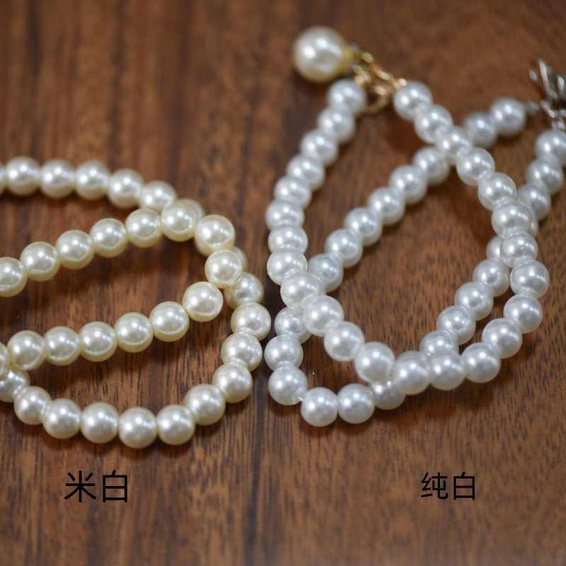 品璃仿珍毛钥扣件礼小短