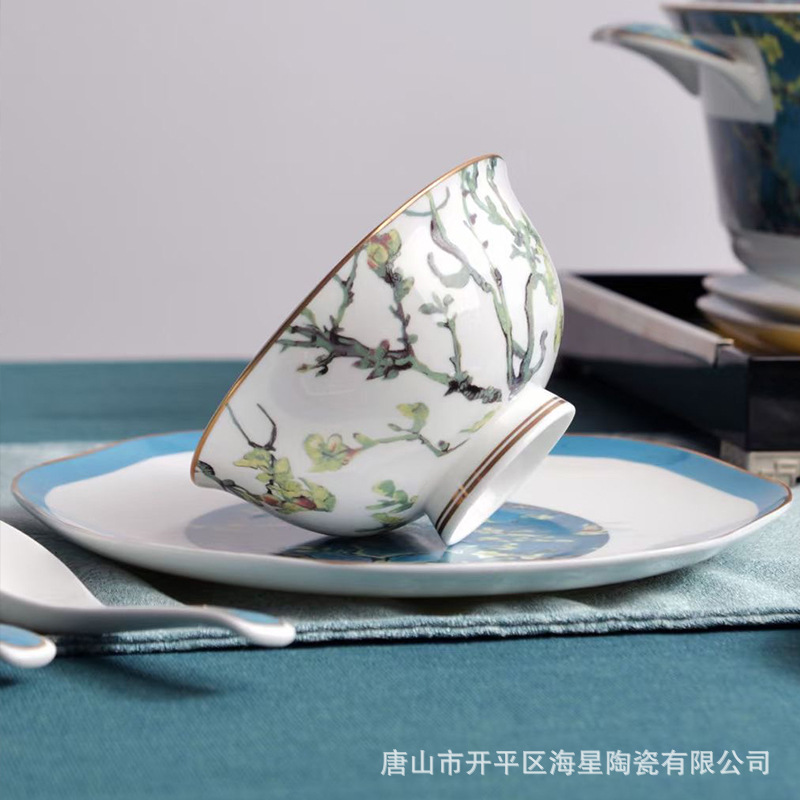 源头家制lo0头骨瓷装用