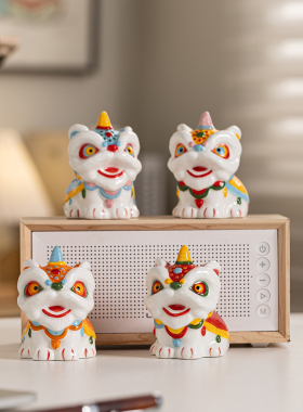 创意佛山醒狮文创特色礼品套装商务活动年会送客户伴手礼生日礼物