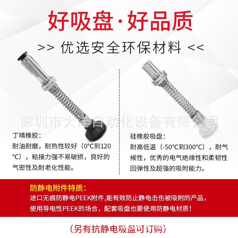 SP3C4CN-I15R-M8机械手真空吸盘SP3C6CN-I15R-M8 SP3C8CN-I15R-M8