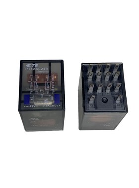 PT52AL24B  四开四闭 14脚 6A 24VDC继电器 0-1721228-3  DC24V