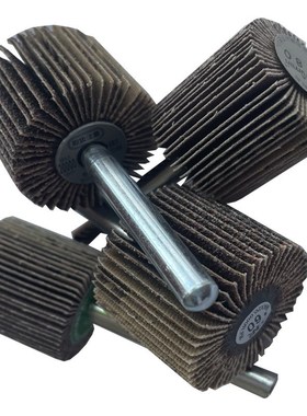 日本进口柳濑ICHIGUCHI MIYUKI磨具带柄百页轮砂纸砂布打磨抛光轮