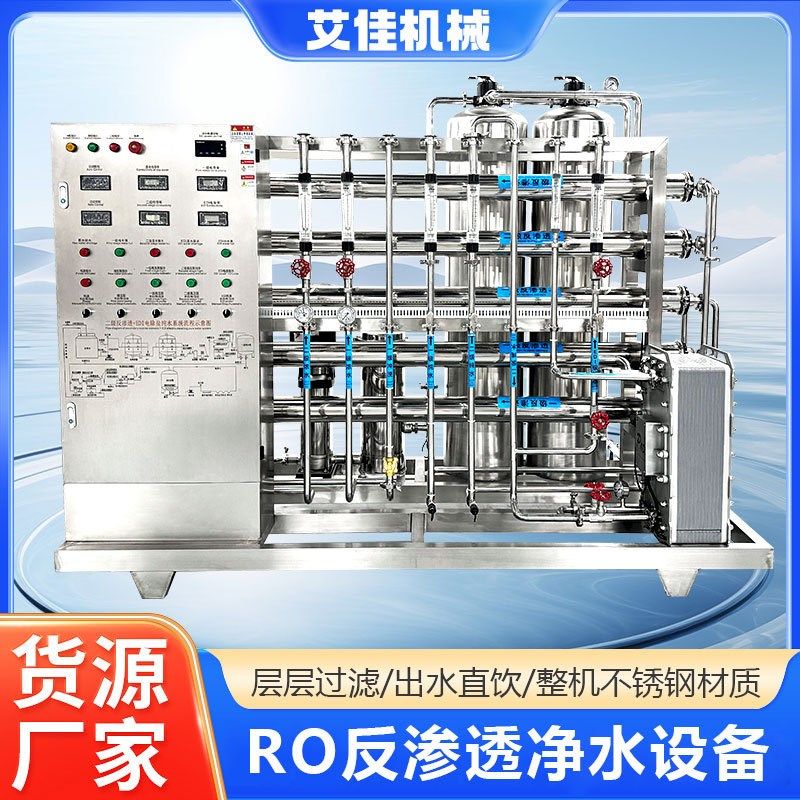 去离子反渗透水处理设备 商用净水器直饮工业edi超纯水处理设备
