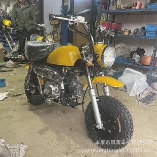 Monkey狒狒小猴子摩托车迷你小街车汽油复古小弯梁踏板助力代步