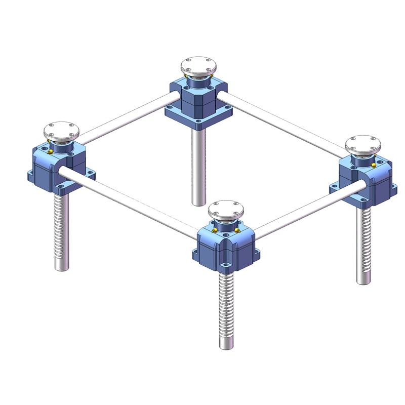 供SP300SP500SP900齿条同步升降机气缸同步升降器丝杆提升机