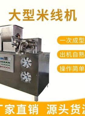 全自动大型米粉机不锈钢材质家用玉米面条机冷面机产量一机多用